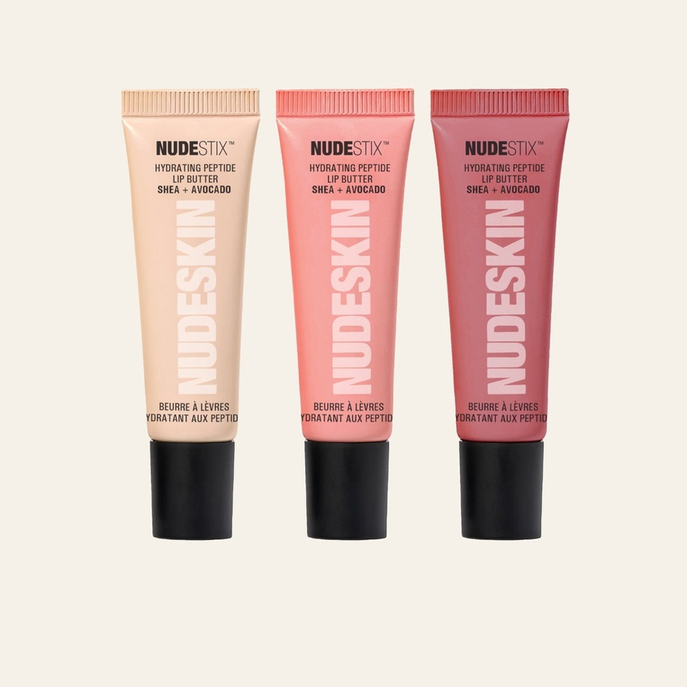 NUDESKIN Hydra-Peptide Lip Butter Shea +Avocado Exp 12M